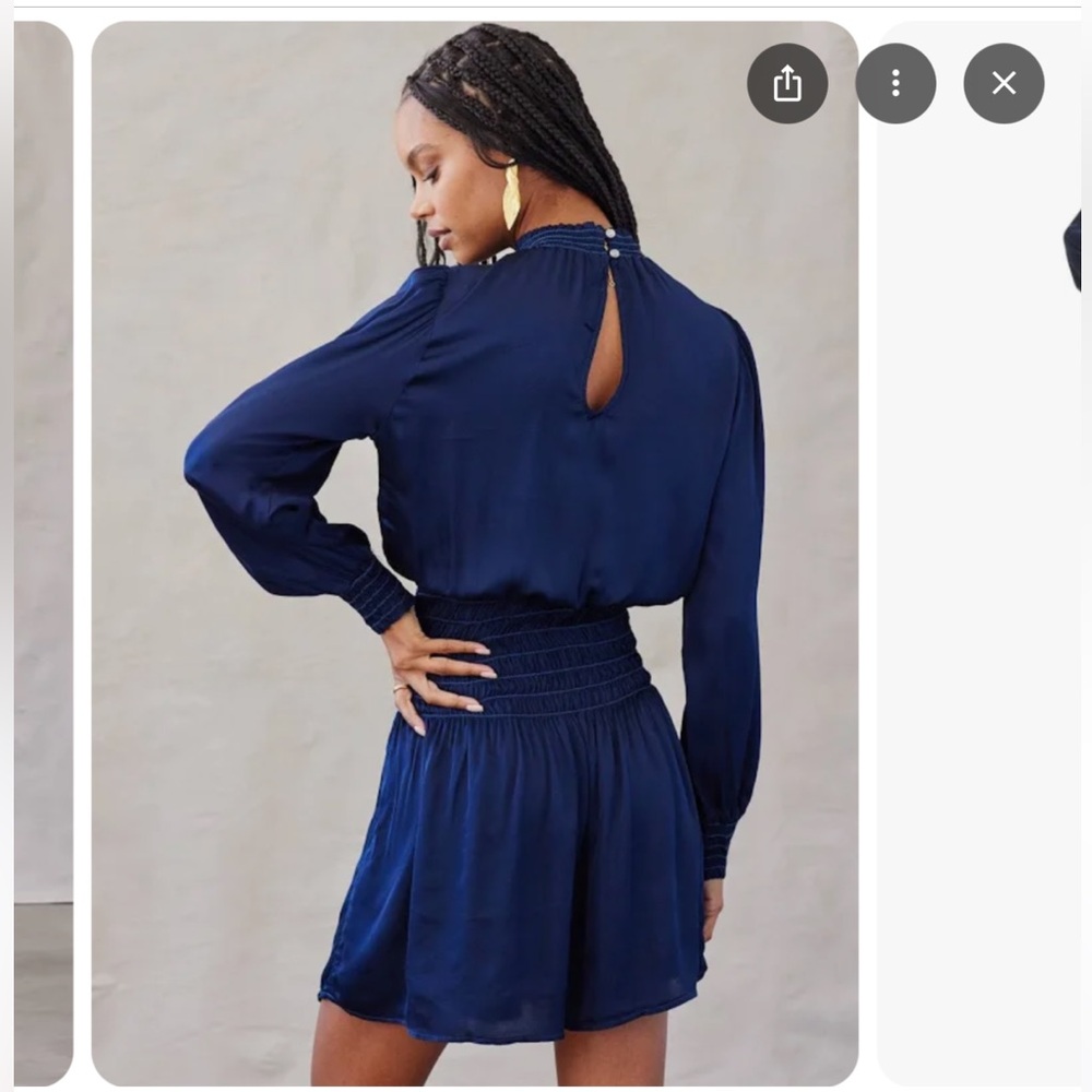 Bella Dahl Navy Mini Dress